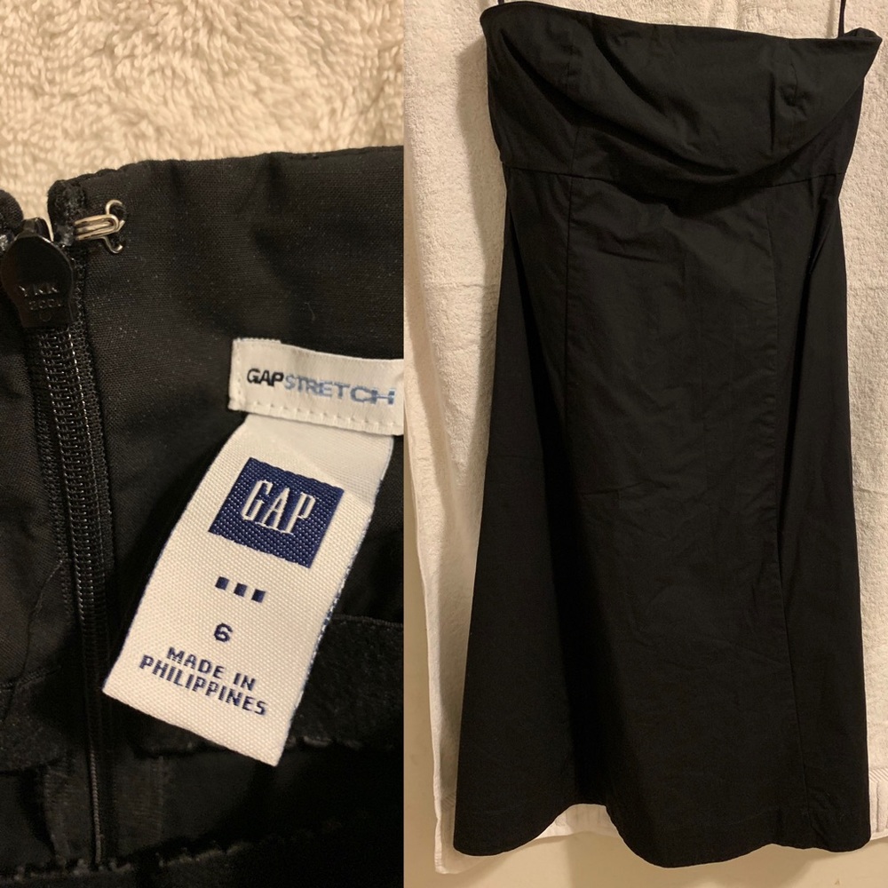 Strapless LBD from The Gap
